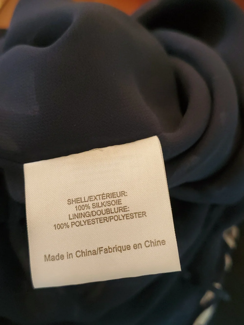 Tory Burch Navy Blue Patterned Silk Halter Jumpsuit